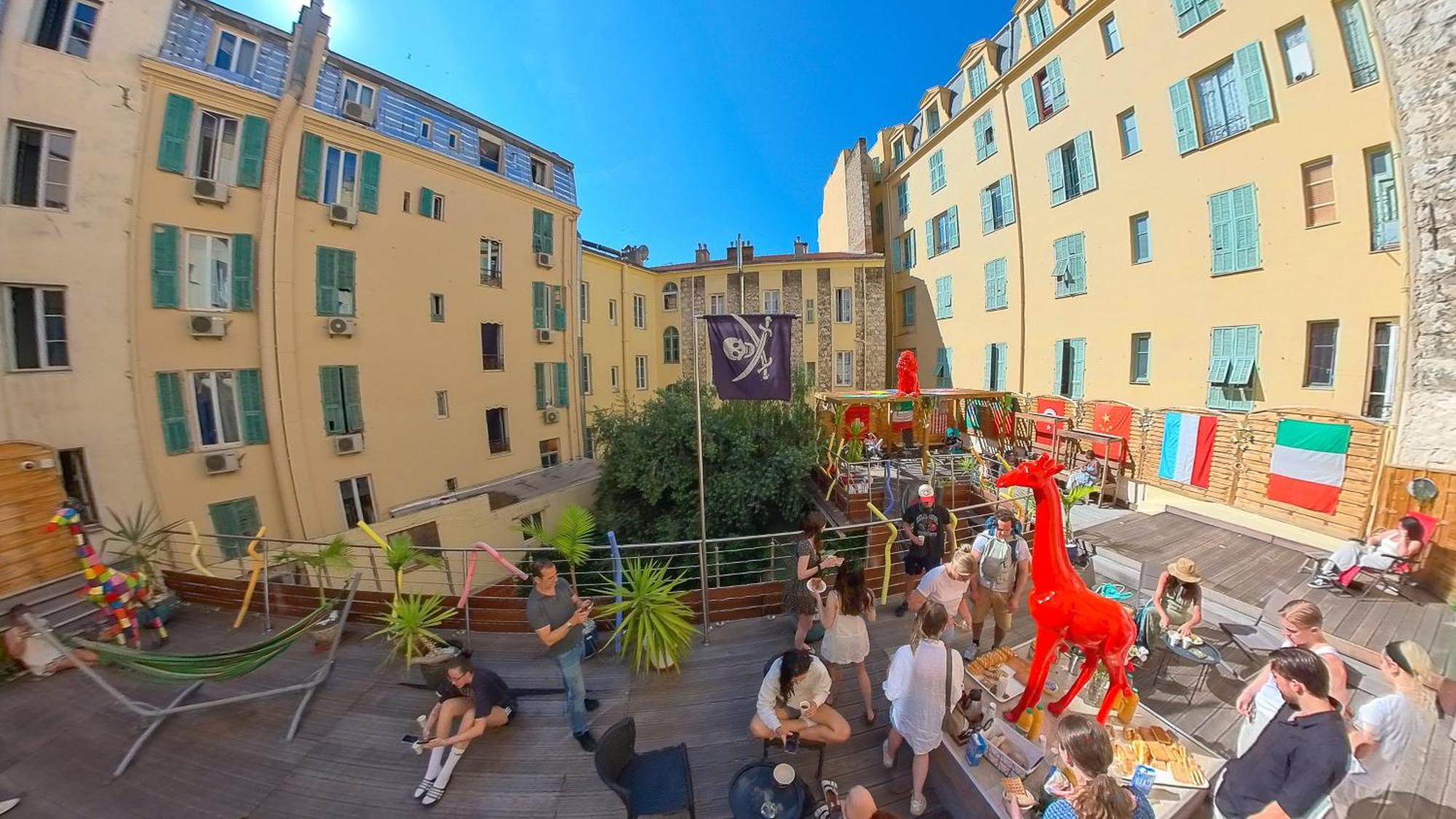 Antares hostel Nizza Exterior foto